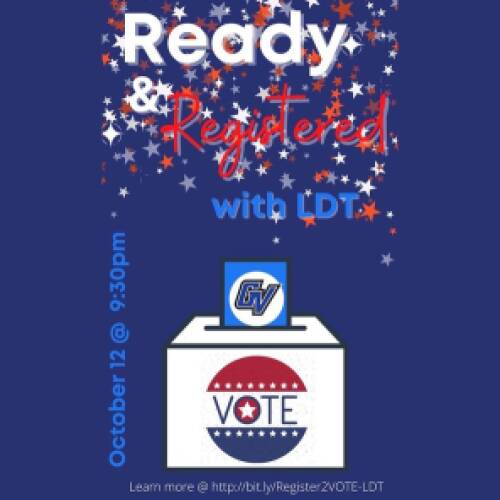 Get "Ready & Registered" to Vote With the Laker Dance Team!